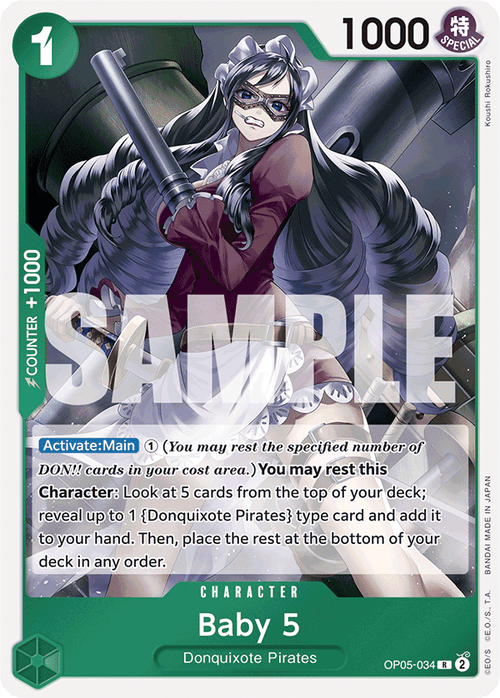 Baby 5 (OP05-034) (Reprint) (OP05-034) (Reprint) – OP05-034 – R
