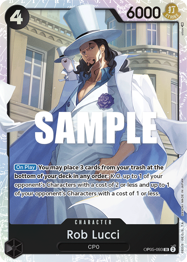 Rob Lucci – OP05-093 – SR