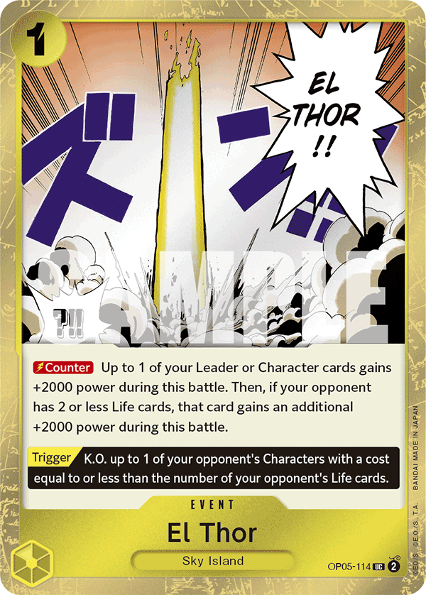 El Thor – OP05-114 – Jolly Roger Foil