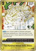 Two-Hundred Million Volts Amaru – OP05-115 – Jolly Roger Foil