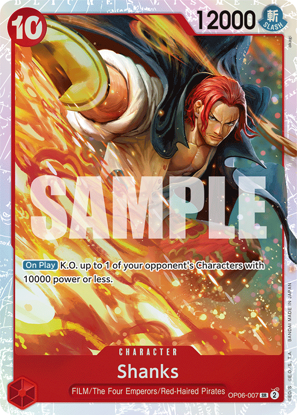 Shanks – OP06-007 – SR