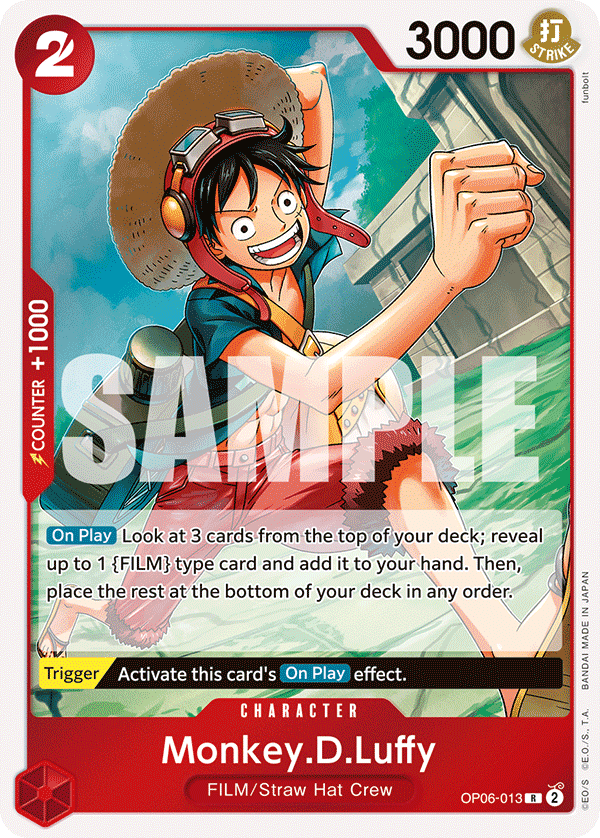 Monkey.D.Luffy – OP06-013 – R