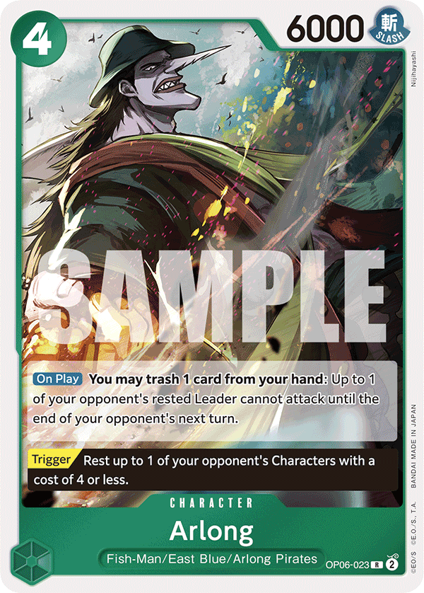 Arlong (OP06-023) (Reprint) – OP06-023 – R