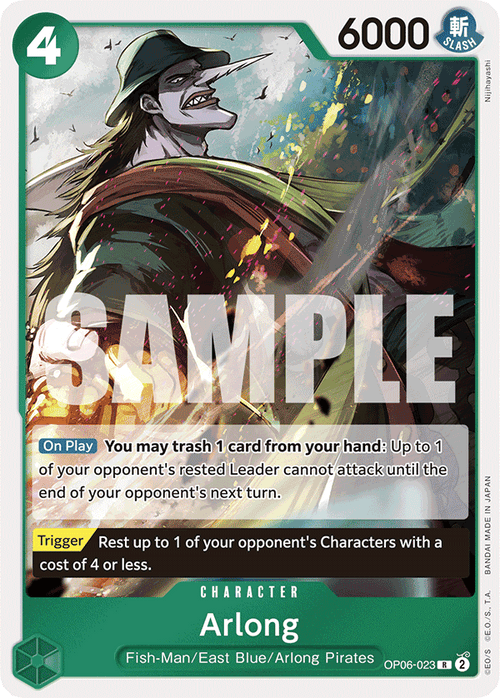 Arlong (OP06-023) (Reprint) – OP06-023 – R