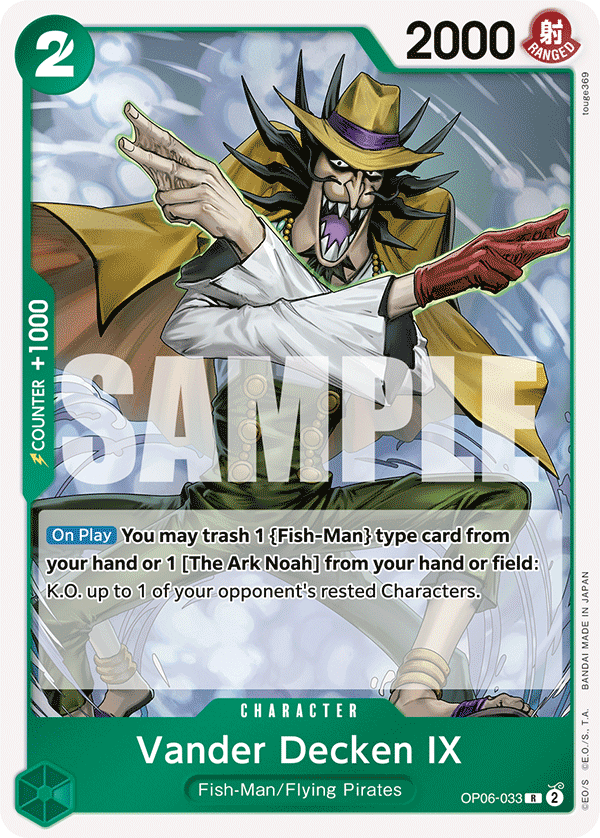 Vander Decken IX – OP06-033 – R