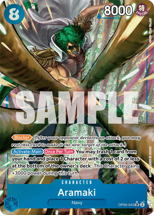 Aramaki – OP06-043 – Alternate Art