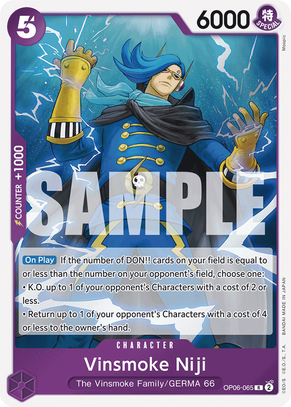 Vinsmoke Niji (OP06-065) (Reprint) – OP06-065 – R