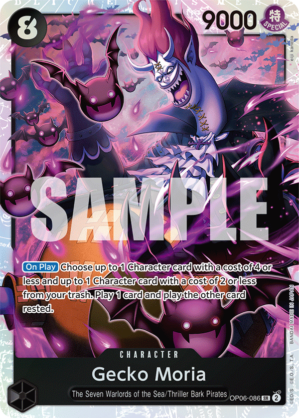Gecko Moria – OP06-086 – SR
