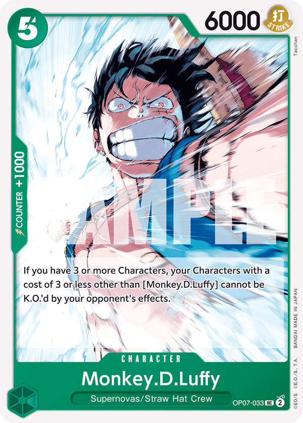Monkey.D.Luffy – OP07-033 – UC