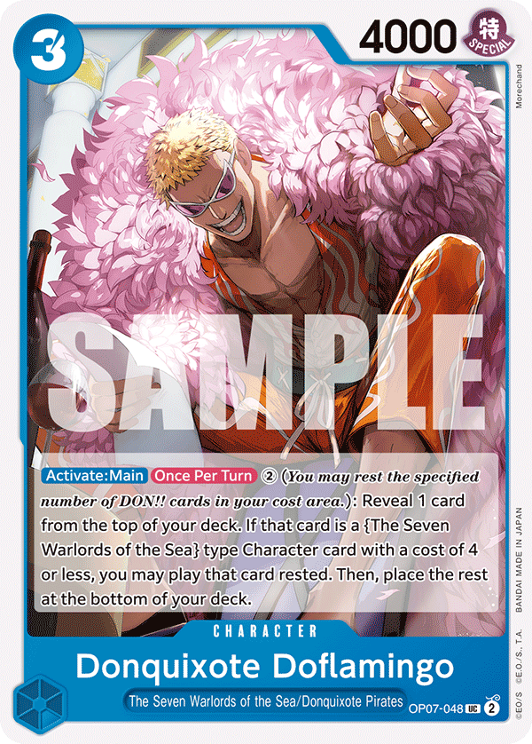 Donquixote Doflamingo – OP07-048 – UC