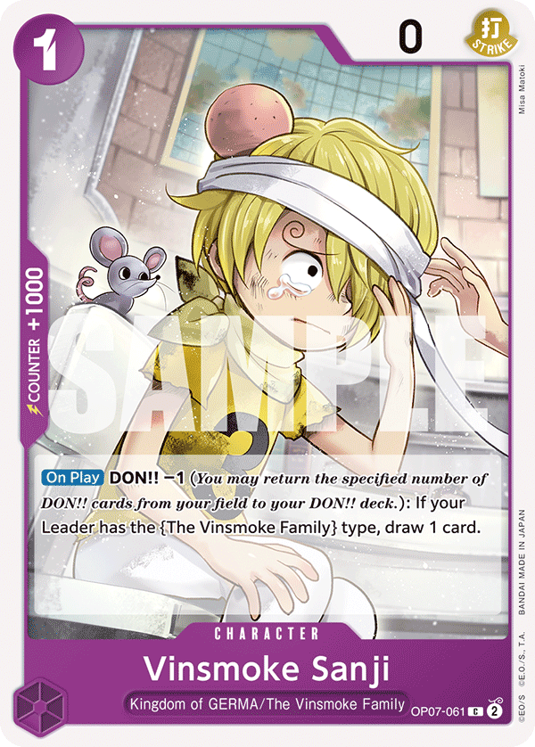 Vinsmoke Sanji – OP07-061 – C