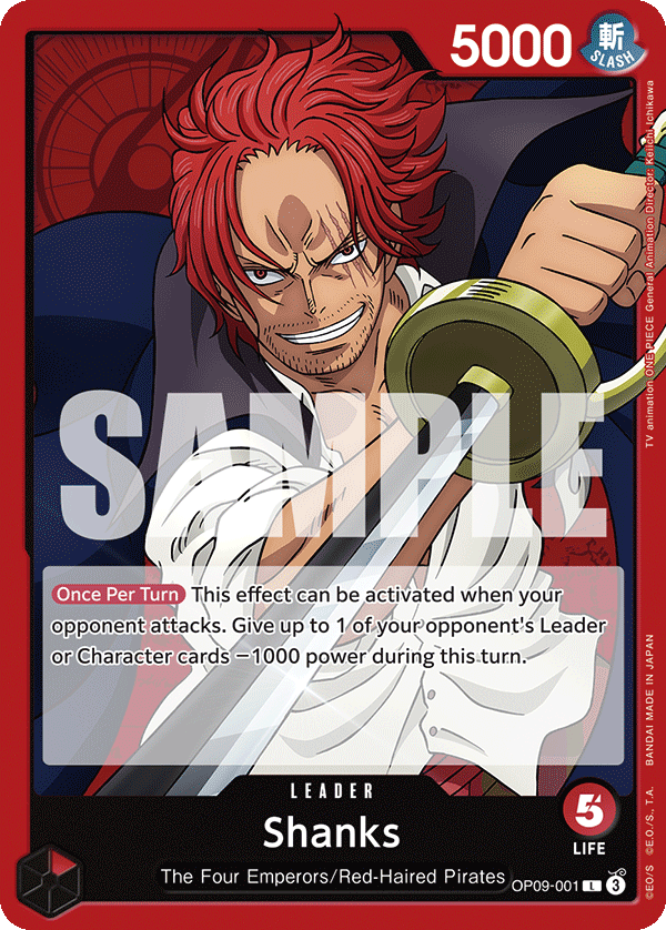 Shanks – OP09-001 – L