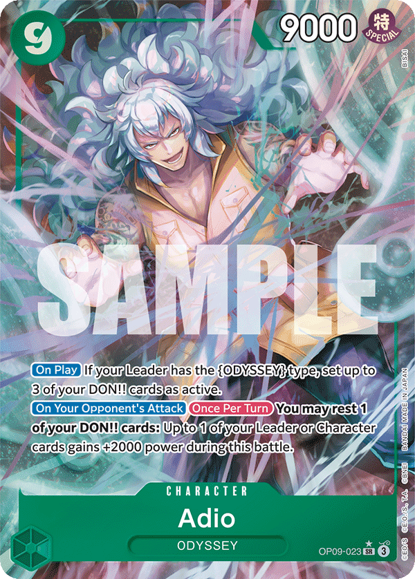 Adio – OP09-023 – Alternate Art