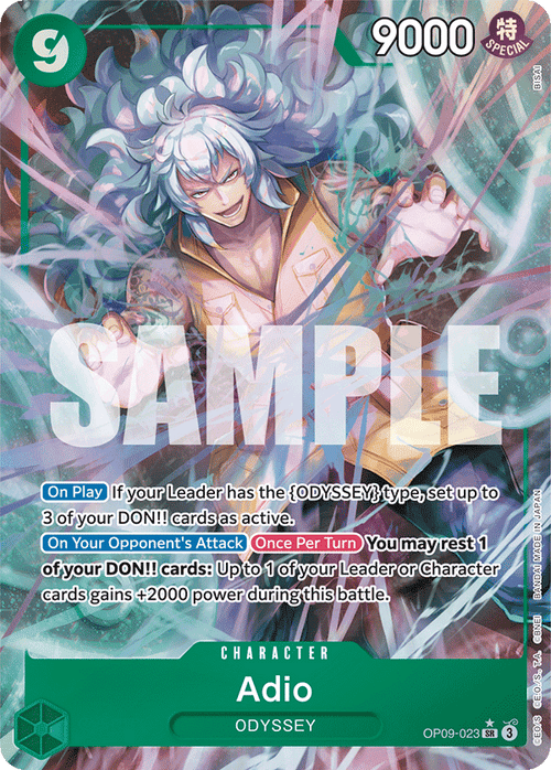 Adio – OP09-023 – Alternate Art