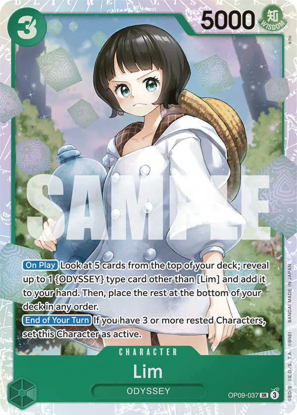 Lim – OP09-037 – SR