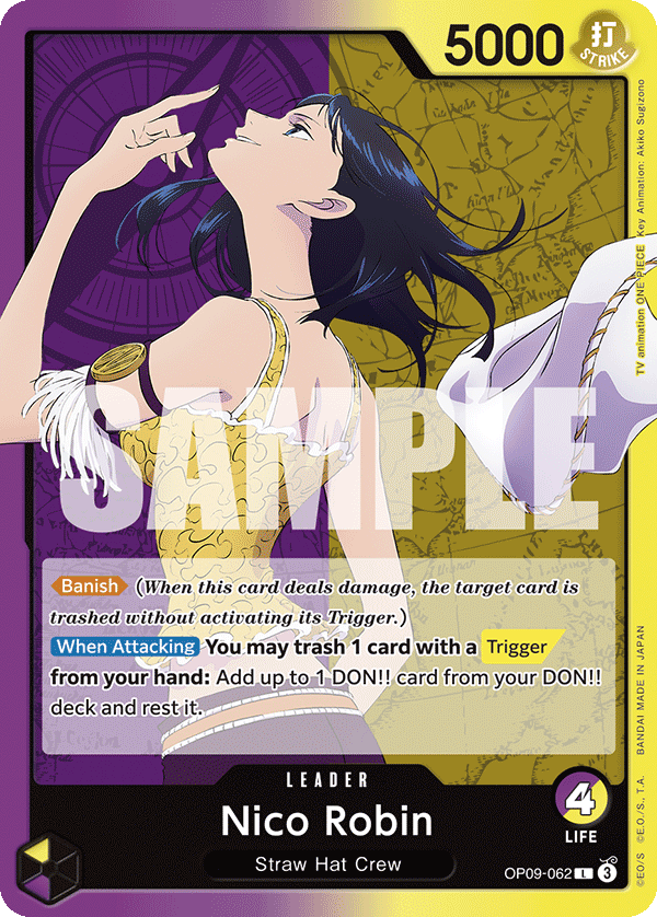 Nico Robin – OP09-062 – L