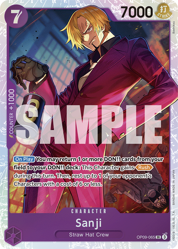 Sanji – OP09-065 – SR