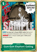 Gum-Gum Elephant Gatling – OP11-038 – R