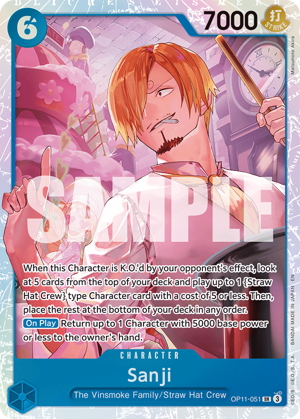 Sanji – OP11-051 – SR