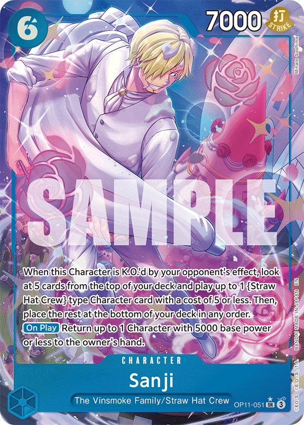 Sanji – OP11-051 – Alternate Art
