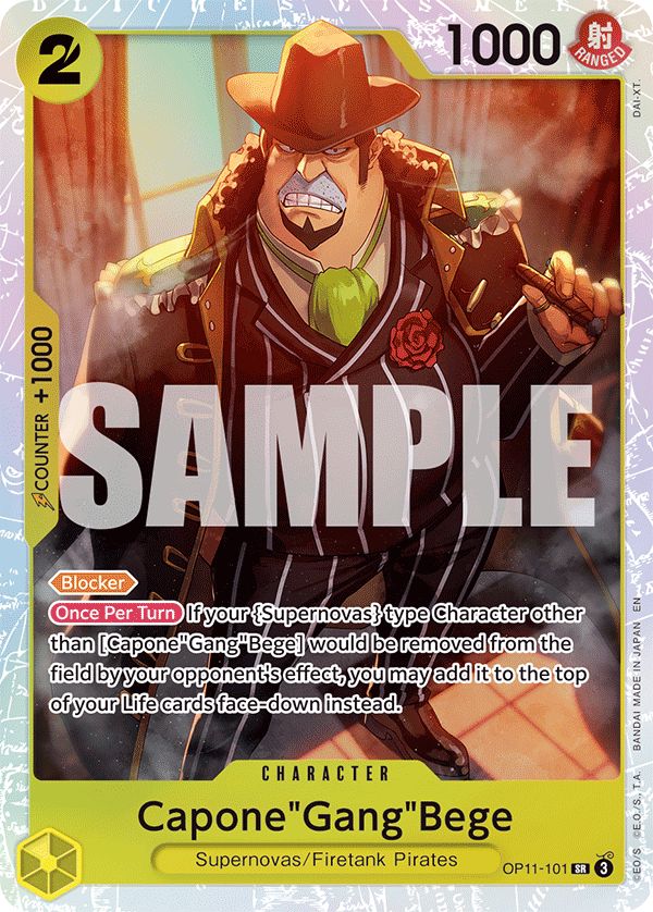 Capone"Gang"Bege – OP11-101 – SR