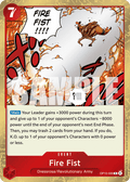 Fire Fist – OP15-020 – R