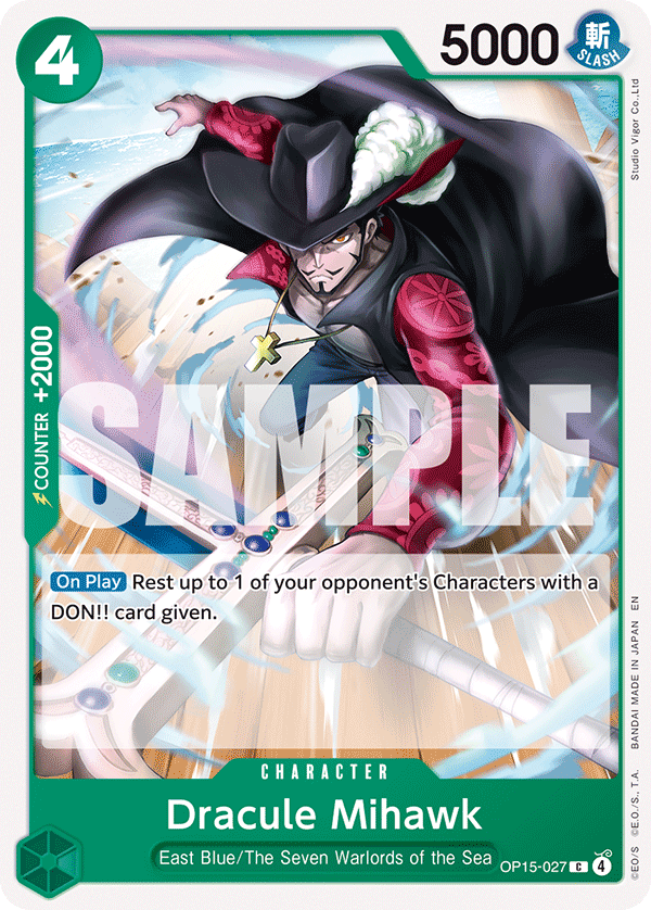 Dracule Mihawk – OP15-027 – C