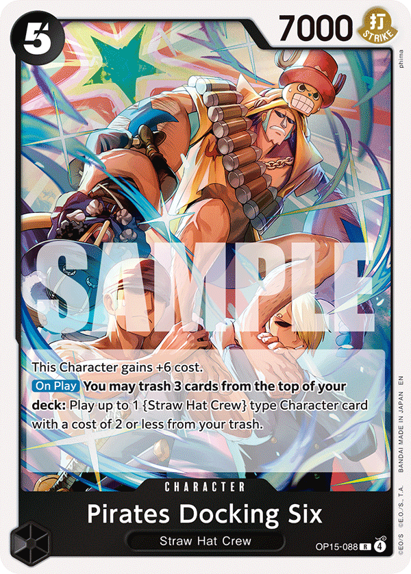 Pirates Docking Six – OP15-088 – R