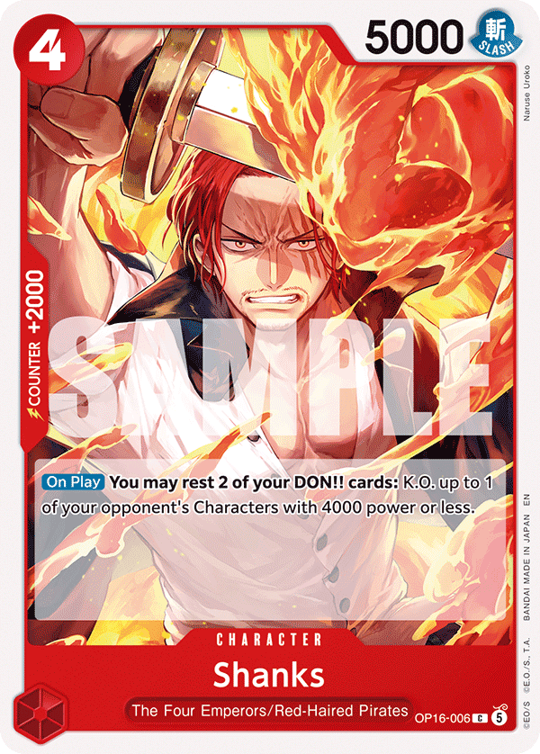 Shanks – OP16-006 – C