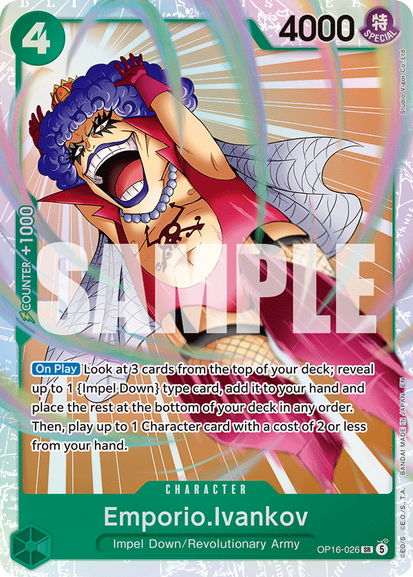 Emporio.Ivankov – OP16-026 – SR