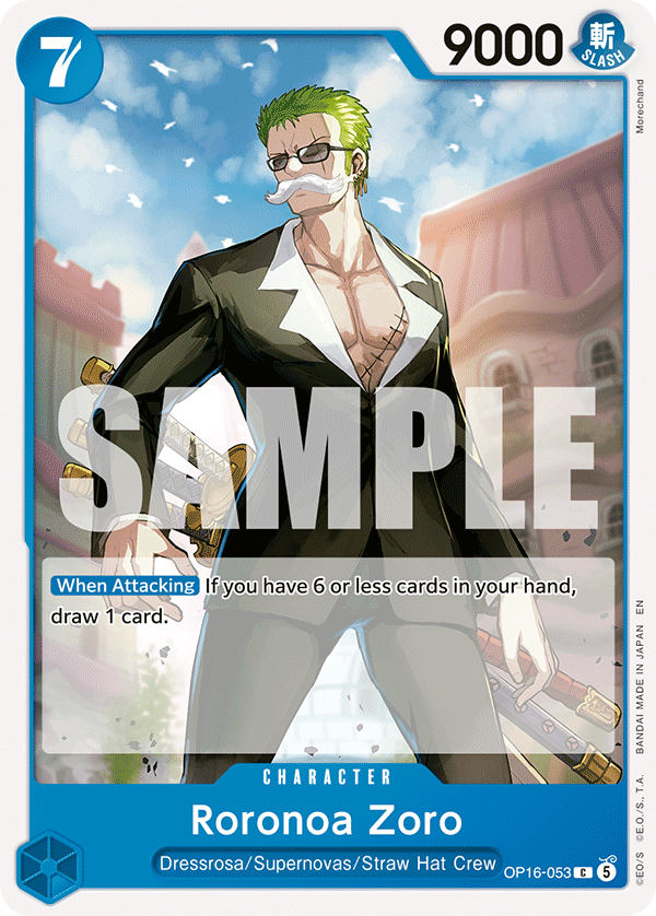 Roronoa Zoro – OP16-053 – C