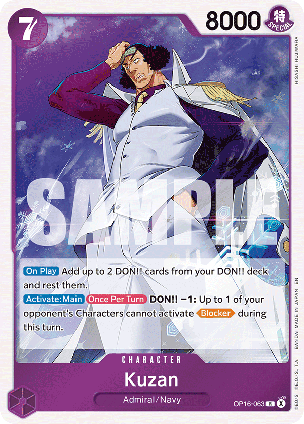 Kuzan – OP16-063 – R