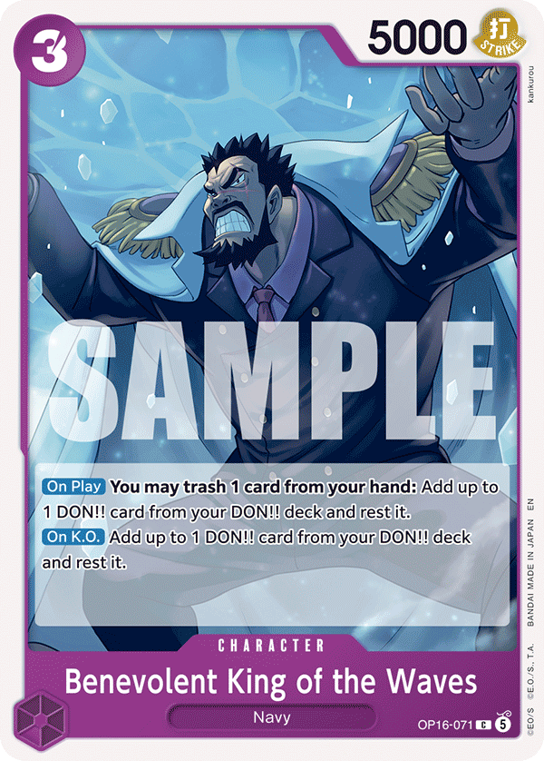 Benevolent King of the Waves – OP16-071 – C