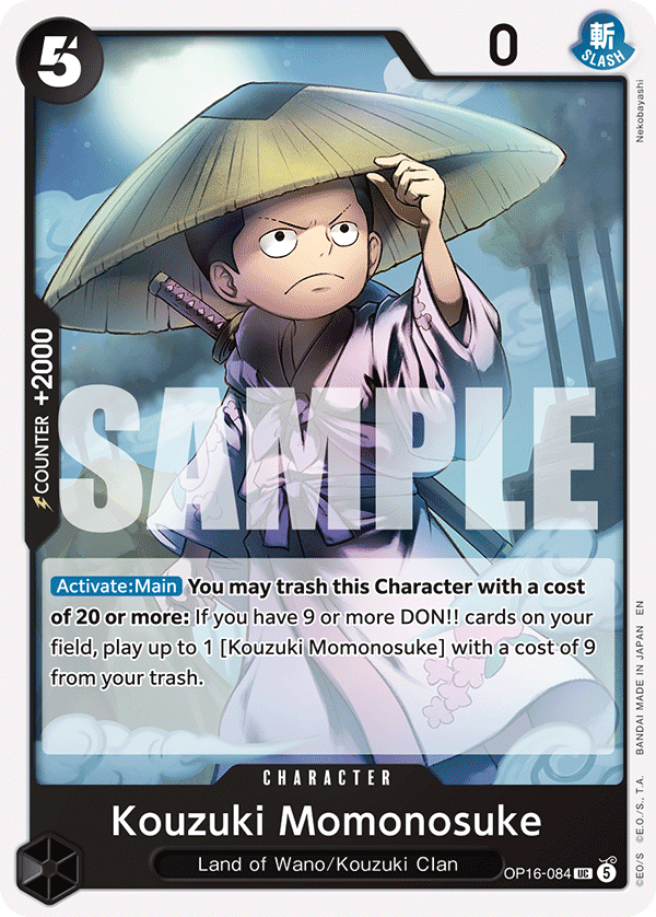 Kouzuki Momonosuke – OP16-084 – UC