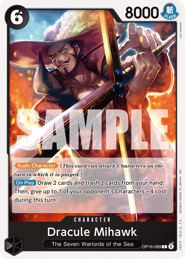 Dracule Mihawk – OP16-089 – C