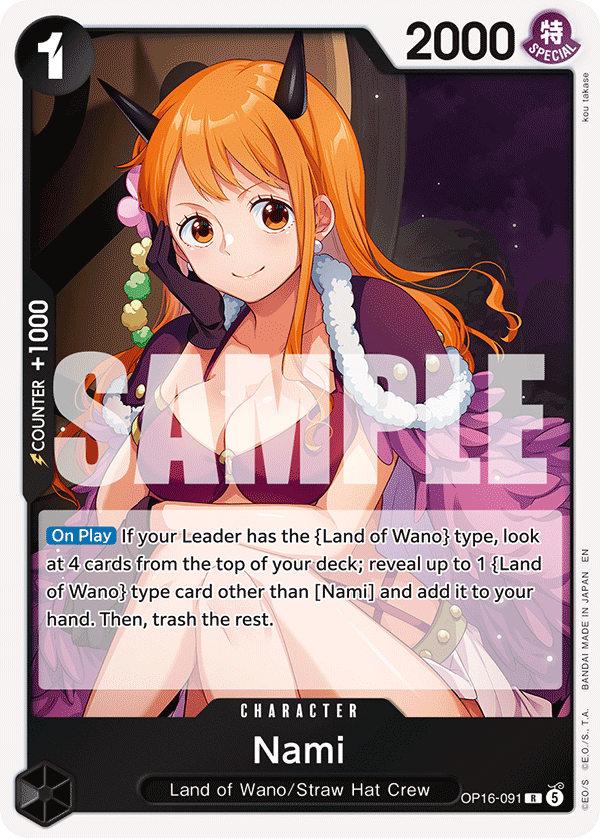 Nami – OP16-091 – R