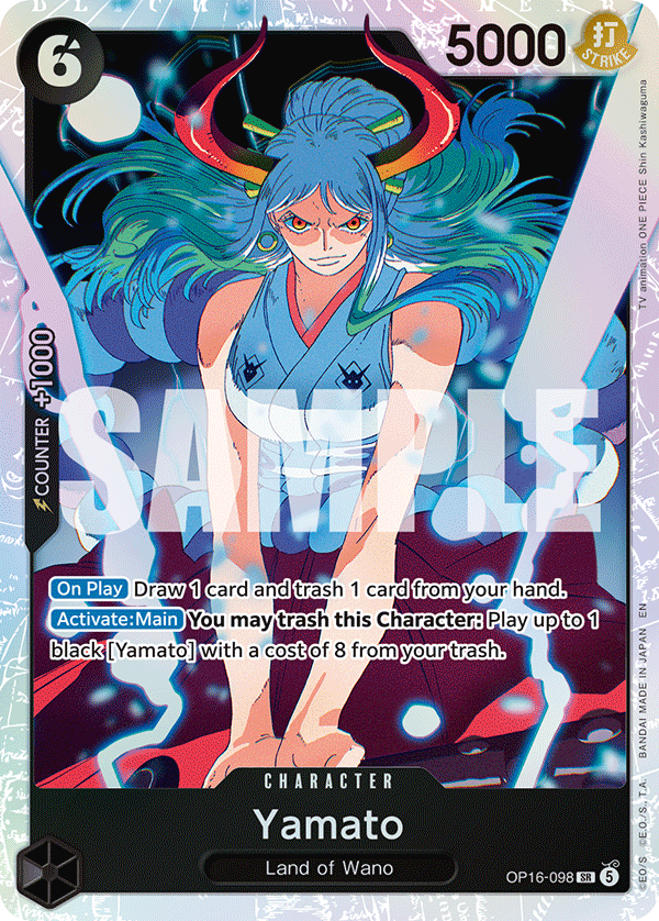 Yamato – OP16-098 – SR