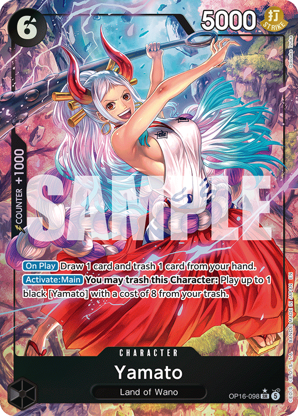 Yamato – OP16-098 – Alternate Art