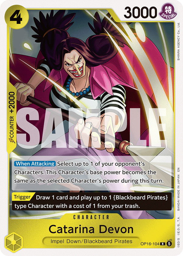 Catarina Devon – OP16-104 – R