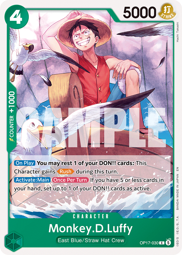 Monkey.D.Luffy – OP17-030 – C