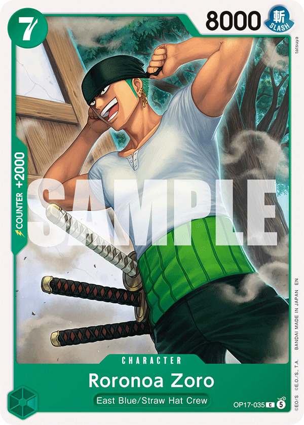 Roronoa Zoro – OP17-035 – C