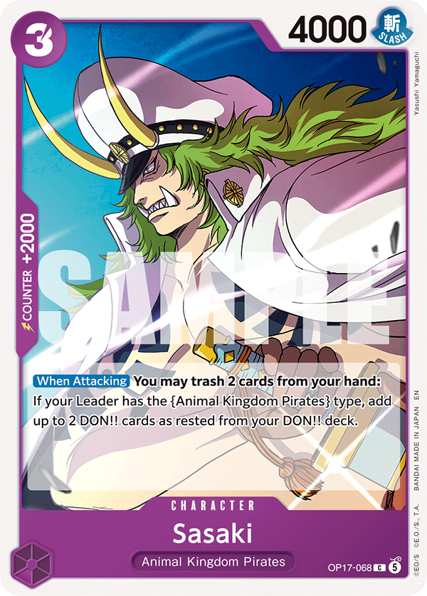 Sasaki – OP17-068 – C