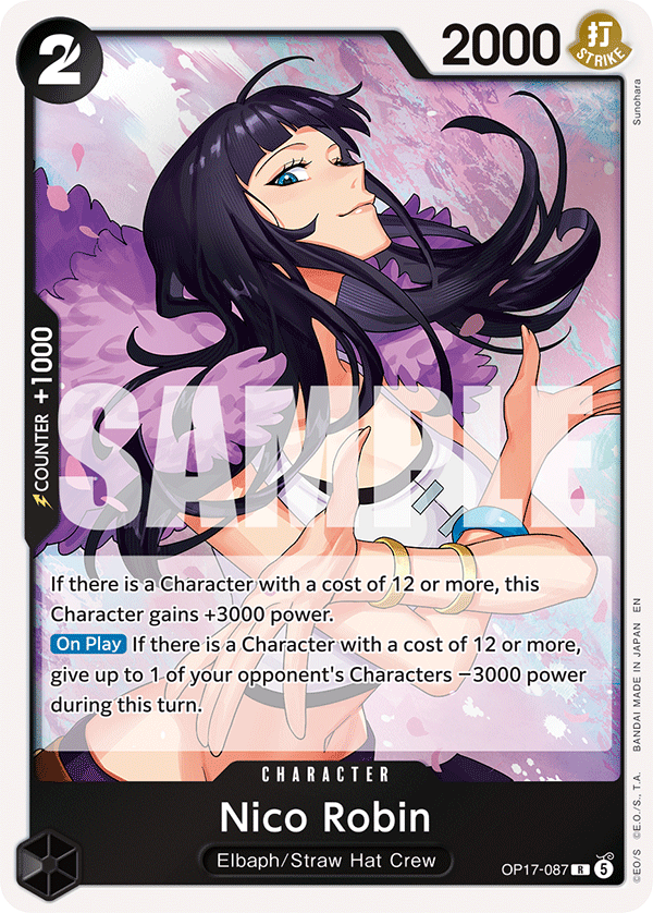 Nico Robin – OP17-087 – R