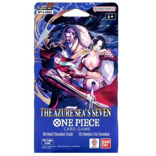 One Piece Card Game: The Azure Sea's Seven Sleeved Booster Pack