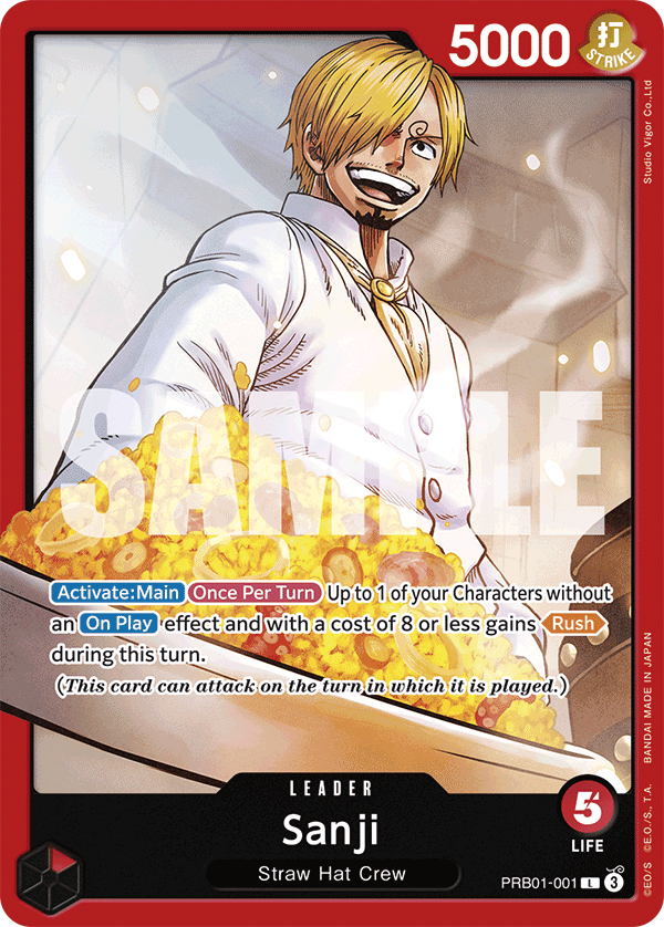Sanji (PRB01-001) – PRB01-001 – L