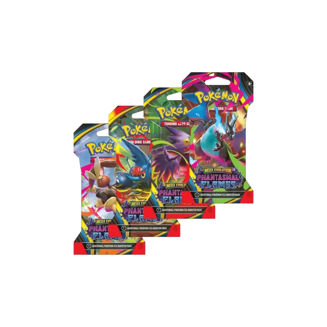 Pokémon TCG: Phantasmal Flames Sleeved Booster Pack