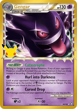 Gengar 30th Celebration – 94/102 – Rare Prime