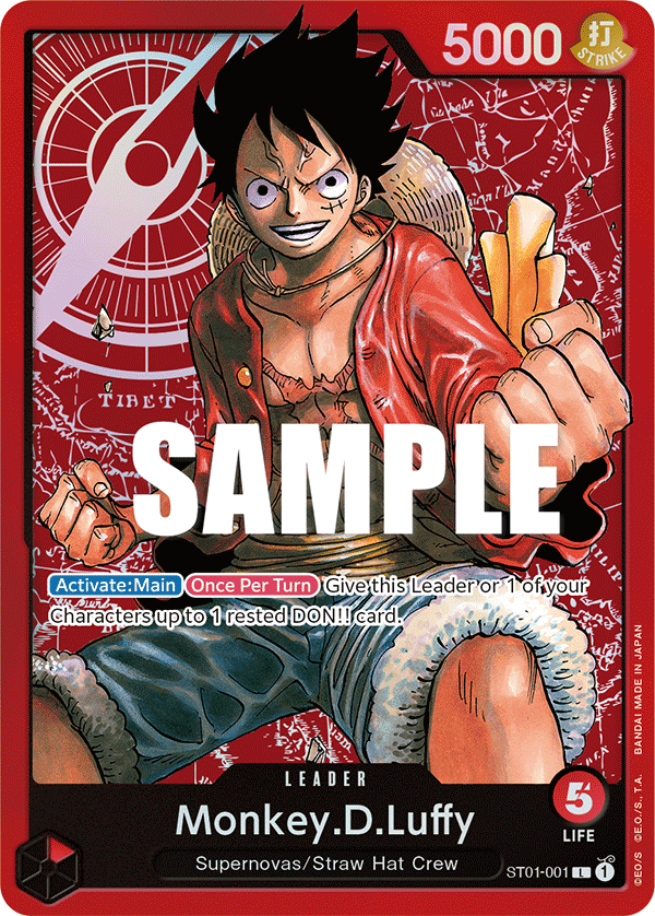 Monkey.D.Luffy – ST01-001 – L