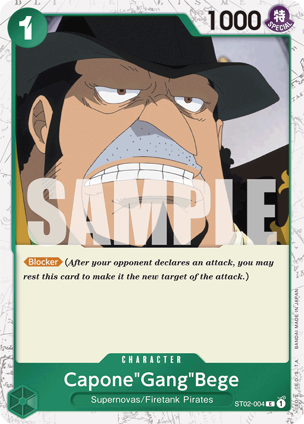 Capone"Gang"Bege (ST02-004) – ST02-004 – Jolly Roger Foil