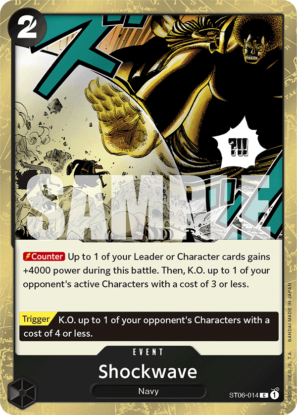 Shockwave – ST06-014 – Jolly Roger Foil